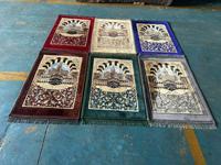 Tapis de prière Raschel de qualité mosquée, doux et épais, tapis islamique Janamaz