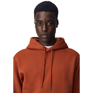 Logo personnalisé 100% coton 450gsm sweats à capuche de haute qualité pull à capuche décontracté pour hommes motif solide sérigraphie - Product Image 3