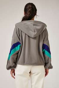 Moda Casual logotipo personalizado con capucha hombres mujeres sudaderas estampado de gran tamaño 100% poliéster sublimación sudaderas con capucha en blanco ajuste suelto - Product Image 4