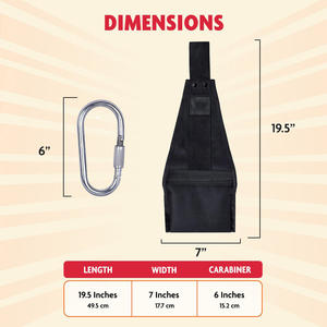 Custom AB <b>Sling</b> Strap <b>Arm</b> Hanging Abdominal Training ABS Fitness Strap Gymnastic Strength Exercise Carabiner Clip AB <b>Slings</b> - Product Image 2