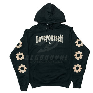 Nouveaux sweats à capuche imprimés bouffants pour hommes logo personnalisé sweat à capuche imprimés bouffants pour hommes pull en coton approvisionnement en gros - Product Image 1