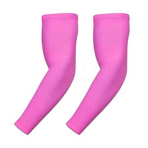 Manchons de bras sportifs haut de gamme avec logo personnalisé, durables, légers, rafraîchissants, UPF50+, pleine longueur, unisexe, pour l'été - Product Image 1