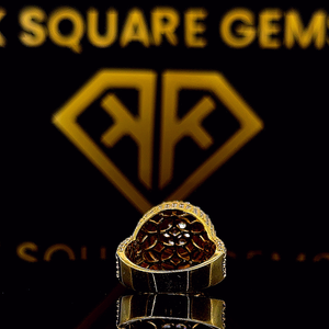 แหวนฮิปฮอปสีเงินสเตอร์ลิง925พรีเมี่ยมปูการตั้งค่ารูปหัวใจเพชรโมอิสซาไนท์ที่ไม่ซ้ำกันของขวัญหมั้นขนาดใหญ่ - Product Image 4