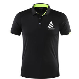 Chemise de golf pour homme en toile solide de haute qualité, en spandex/coton, avec logo personnalisé, respirante, brodée, décontractée, à manches courtes - Product Image 6