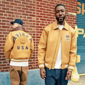 Veste en cuir Avirex pour homme, en cuir de vache véritable, style vintage, édition limitée, fermeture éclair épaisse pour l'hiver - Product Image 6