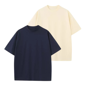 Precio de fábrica Camisetas de mujer Diseño en blanco Impreso Camiseta Tela de buena calidad Bolsas de plástico Camiseta personalizada Mayorista - Product Image 1