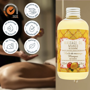 Aceite Corporal Natural para Masajes de Marca Privada Europea, Nutritivo, Antienvejecimiento, Cuidado Spa, Limón, Semilla de Uva, Almendra, Cacao, Hecho a Mano, Ecológico - Product Image 1