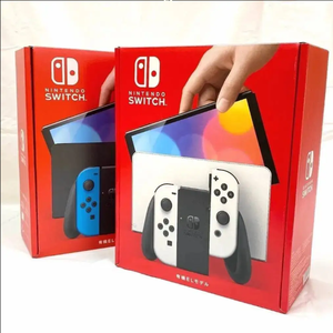 En stock, tout nouveau Nintendo OLED Switch de qualité industrielle, 64 Go, noir, version OEM/ODM, bricolage, garantie de 3 ans - Product Image 1