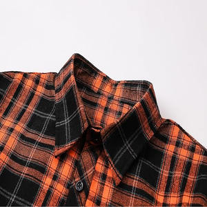 Chemise en flanelle pour homme, facile à laver, durable, respirante, confortable, anti-froissement, décontractée, avec un nouveau design - Product Image 4