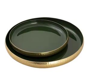 Bandeja de servicio S.Steel de lujo de gama alta personalizada Artesanía de metal para uso en el restaurante del hotel en casa durante el Ramadán - Product Image 5