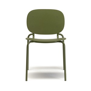 Stackable Outdoor <b>Dining</b> <b>Chair</b> Galvanized Painted Steel Frame 6 Colours for Restaurant Cafe Hotel Terrace Made in Italy - Product Image 4