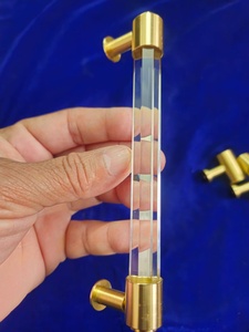 Noir mat 5 ''poignées de tiroir de cuisine réglables en acier inoxydable pour salles de bains salons Villas maison barres Zinc - Product Image 4