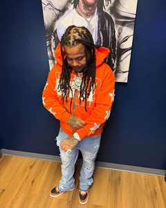 Sudadera con Capucha Extra Grande de Felpa Francesa con Estampado de Parting Puff, Lavado Ácido, Estilo Urbano Vintage, Logotipo Bordado, Fabricantes Personalizados - Product Image 4