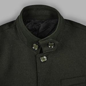 Abrigo Largo de Lana para Hombre, Elegante, Ecológico, Clásico, Cálido para Invierno, Tejido Suave, Corte Premium para Moda Casual de Negocios - Product Image 2