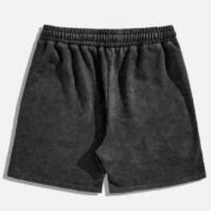 กางเกงขาสั้นสตรีทแวร์ผู้ชาย ดีไซน์เองได้ เป็นมิตรกับสิ่งแวดล้อม ผ้าฟลีซฝ้าย 100% แห้งเร็ว ระบายอากาศดี ลวดลายพิมพ์ดิจิทัลแบบฟอกสี - Product Image 5