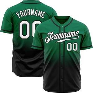 Ensemble de maillots de baseball de haute qualité personnalisables Chemises et shorts de qualité avec logo Conception de couleur respirante remplie par quantité - Product Image 1