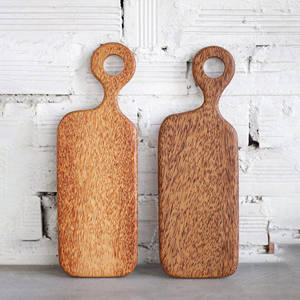 Assiettes en bois de noix de coco naturelle pour le fromage de sushi de nourriture servant des plateaux en bois de coco à bas prix - Product Image 6