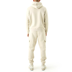Conjunto Deportivo con Capucha para Hombre, 100% Algodón, Color Sólido, Largo, Informal, Transpirable, Sudadera y Pantalones, Estilo Otoñal - Product Image 2