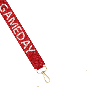 Arkansas Gameday สายกระเป๋าลูกปัดยาวแบบคลาสสิกหรูหราและมีสไตล์อุปกรณ์สายคล้องลูกปัด - Product Image 3