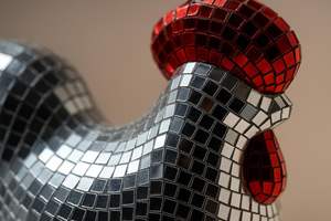 ไฟประดับตกแต่งแบบโมเสคแก้วทำมือ TCE สำหรับแขวนตกแต่งบ้านในวันขอบคุณพระเจ้า เหมาะสำหรับห้องนั่งเล่น ห้องนอน งานปาร์ตี้ และตกแต่งภายใน - Product Image 2