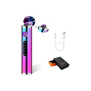 Encendedor de Cigarros Eléctrico USB Mini con Diseño de Dibujos Animados, Resistente al Viento, con Pantalla Táctil, para Regalo Empresarial - Product Image 2