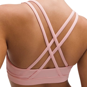 Soutien-gorge de sport pour femmes grande taille, double dos croisé, bretelles, col en U, haut de yoga, haute élasticité, sans armatures, extensible dans les quatre sens, respirant, salle de sport - Product Image 5