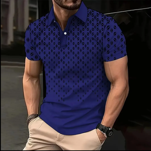 Men's Fashion Polo <b>T</b> <b>Shirt</b> with Classic Polo <b>Collar</b> Breathable Material Short Sleeve Casual Clothing - Product Image 5