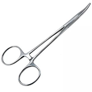 Pinza de bloqueo hemostato de Mosquito para uso hospitalario, punta fina de alta calidad, para cirugía de sección básica, recta y curvada - Product Image 6
