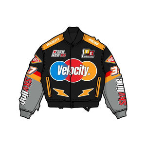 2025 vestes Varsity Plus personnalisées de haute qualité pour hommes Letterman Design avec décoration en fourrure pour tissu enduit de saison de printemps - Product Image 5