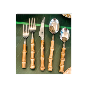 Cuchara de acero inoxidable Cubiertos Tenedor y cuchillo para mantequilla Cubiertos Juegos de cubiertos de acero inoxidable Premium Producto más vendido - Product Image 2