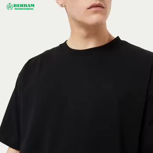 Camisetas Lisas Unisex 100% Algodón, Corte Holgado, Venta al por Mayor, Cuello Redondo, Camisetas de Manga Corta para Hombre de Alta Calidad, Behram International - Product Image 5