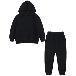 2025 haute qualité enfants vêtements actifs survêtement à capuche avec strass imprimé pour les activités d'hiver en plein air grande taille - Product Image 1