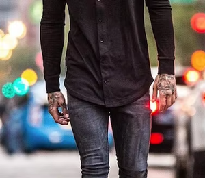 Vêtements de sport personnalisés en coton/polyester respirants et à séchage rapide de 200 grammes, respectueux de l'environnement, à manches longues, pour la course à pied, la musculation, la salle de sport, les hommes - Product Image 6
