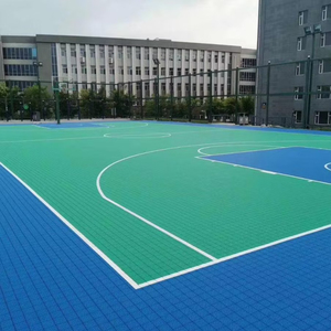 Ngoài trời tạm thời PP lồng vào nhau gạch chống trượt bóng rổ 30.48*30.48cm sân cầu lông gạch sàn thể thao sàn - Product Image 6