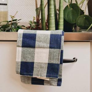 Serviette de cuisine comprimée tissée en molleton de corail absorbant à forte demande couleur unie torchon à séchage rapide pour laver la vaisselle - Product Image 2