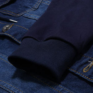 Chaqueta vaquera de invierno para hombre, abrigo informal con Cuello de piel, chaquetas cálidas de lana, marca de moda, chaquetas de gran tamaño de alta calidad - Product Image 6