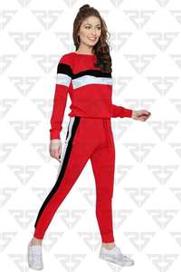 Création de logo personnalisé OEM Streetwear pantalon de survêtement 2 pièces ensemble de pantalon pull-over survêtement ensemble de tenues de jogging survêtements pour femmes - Product Image 3