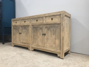 Meubles en porcelaine antique en gros armoire rustique en bois naturel recyclé