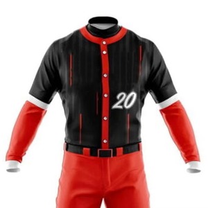 Uniformes de Béisbol para Equipos, Fabricantes Profesionales, Conjuntos de Uniformes de Béisbol Personalizados Más Vendidos, Ropa Deportiva al por Mayor - Product Image 4
