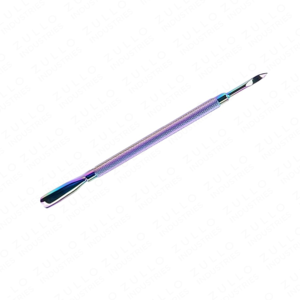 Pousse-cuticules et nettoyeur d'ongles en acier inoxydable de qualité supérieure OEM, outil professionnel en métal pour manucure et pédicure, soin des ongles - Product Image 5