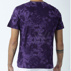เสื้อยืดพิมพ์ลายแบบระเหิดสำหรับผู้ชายเสื้อยืดผ้าฝ้าย100% น้ำหนักเบาทรงหลวม - Product Image 3