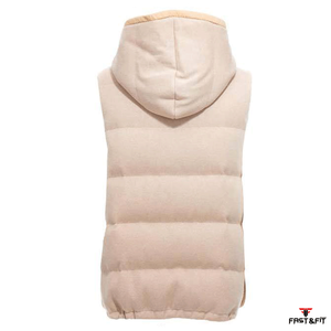 Chaleco Acolchado Reversible de Alta Calidad, Impermeable, Transpirable, Cálido para Invierno, Sin Mangas, Servicio OEM, Más Vendido - Product Image 2