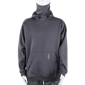 300 Gsm Léger Cachemire Chenille Brodé À Capuche 100% Coton Masqué Visage Hiver Numérique Cachemire Chenille Broderie - Product Image 2