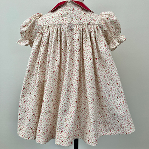 Vestido de lino suave hecho a mano para niñas pequeñas, estilo informal para el primer cumpleaños de niños pequeños, OEM hecho en Vietnam - Product Image 4