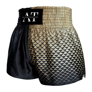 Precio de fábrica Fabricante profesional Muay Thai Shorts Diseño único Muay Thai Shorts Diseño personalizado Muay Thai Fighting Shorts - Product Image 5