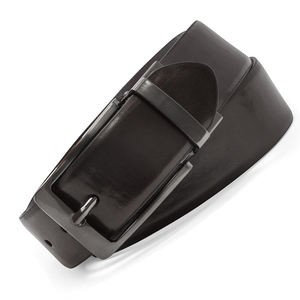 Nouveau design de luxe à la mode Ceintures en cuir pour hommes Couleur solide Coupe-vent Ceintures en cuir de style tendance pour hommes - Product Image 4