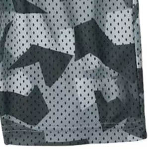 Pantalones cortos deportivos de verano con logotipo personalizado para hombre con bolsillos Color sólido 100% algodón Malla ecológica Ropa informal Servicio OEM disponible - Product Image 3