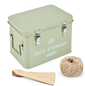 Caddy de stockage d'outils de jardin polyvalent enduit noir organisateur fourre-tout utilitaire en métal avec poignée pour l'utilisation de décor de cour de patio extérieur - Product Image 6