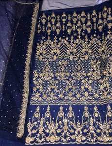 Designer moderne non cousu brodé à la main beau costume Premium pour les femmes fêtes de style traditionnel indien Fashion-Forward - Product Image 1