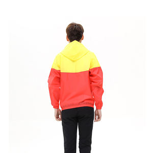 Veste coupe-vent longue bouffante d'hiver à col montant de haute qualité pour hommes Logo personnalisé motif lettre brodé Stylish High Street - Product Image 2